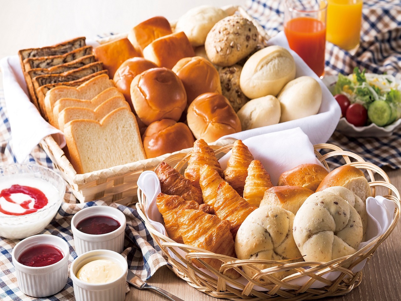 Our proud freshly baked bread